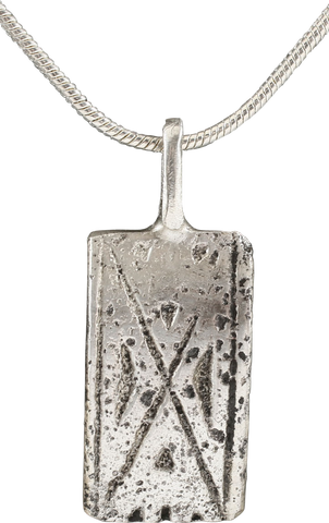 RARE VIKING WARRIOR’S BRACELET PENDANT NECKLACE, 10th-11th CENTURY AD - The History Gift Store