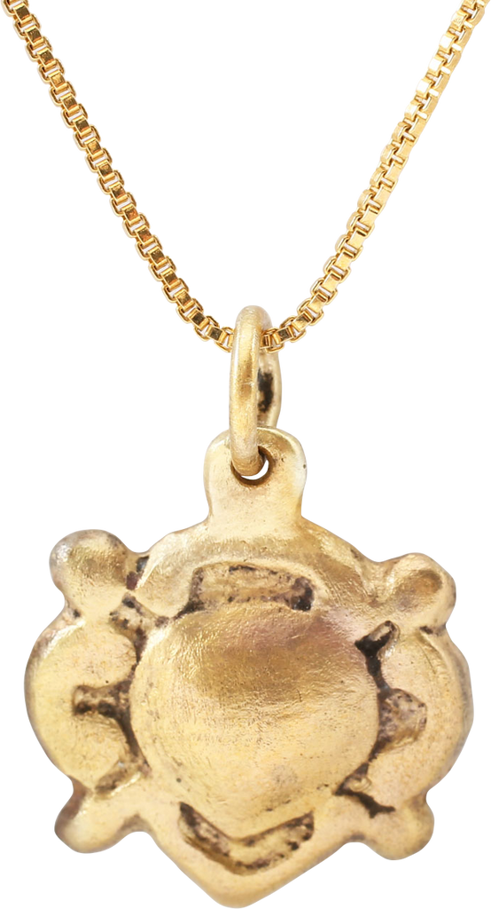 ANCIENT VIKING HEART PENDANT NECKLACE, 900-1050 AD - The History Gift Store