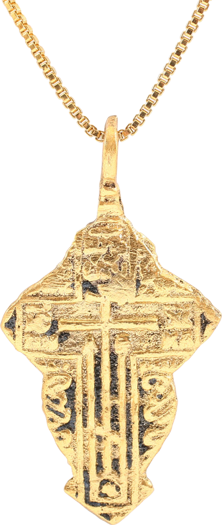 EASTERN EUROPEAN CHRISTIAN CROSS NECKLACE, 17th-18th CENTURY - Fagan Arms