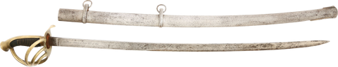 SPANISH M1840 LIGHT CAVALRY TROOPER’S SWORD - The History Gift Store