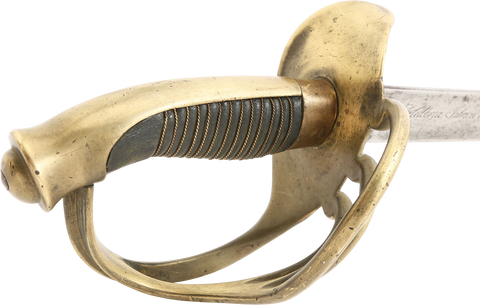 SPANISH M1840 LIGHT CAVALRY TROOPER’S SWORD - The History Gift Store