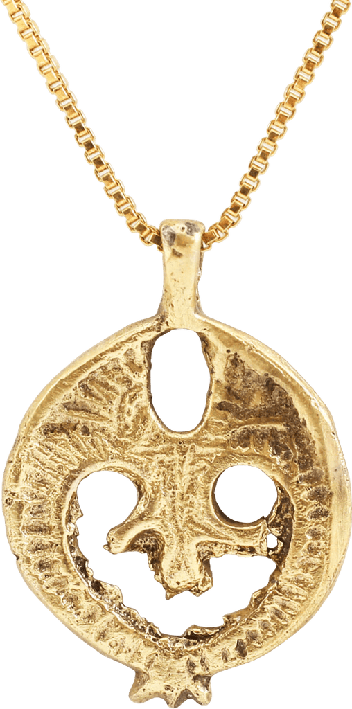 VIKING LUNAR PENDANT NECKLACE, 11th CENTURY AD - Picardi Jewelers