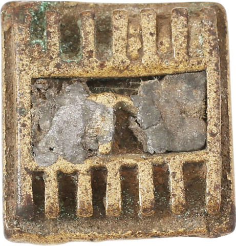 BRONZE GEOMETRIC GOLD WEIGHT, C.1890 - The History Gift Store