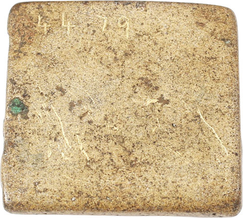 BRONZE GEOMETRIC GOLD WEIGHT, C.1890 - The History Gift Store