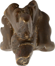 ASHANTI FIGURAL GOLD WEIGHT, C.1900, ex: Sir Cecil Armitage Collection - The History Gift Store
