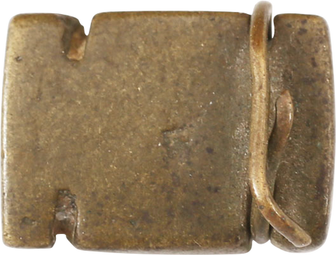 Bronze Ashanti Geometric Gold Weight, C.1890 - The History Gift Store