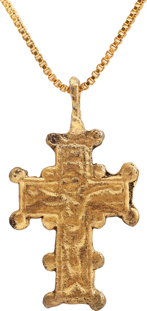 BYZANTINE CROSS NECKLACE, 6TH-9TH CENTURY AD - The History Gift Store