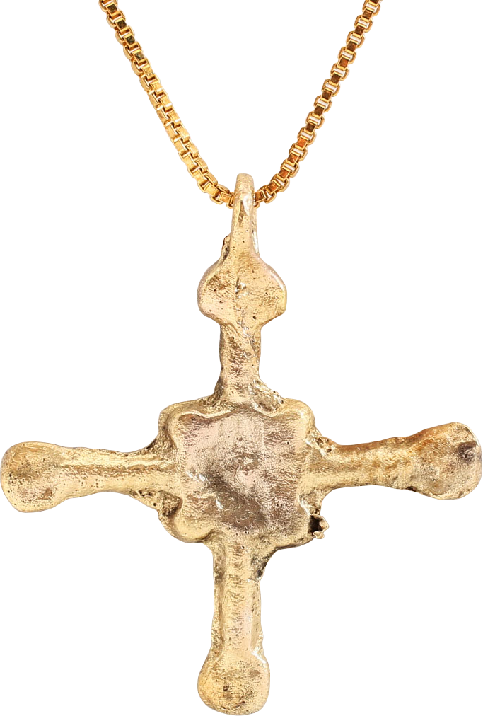 MEDIEVAL CHRISTIAN CROSS NECKLACE, C. 800-1000 AD - The History Gift Store