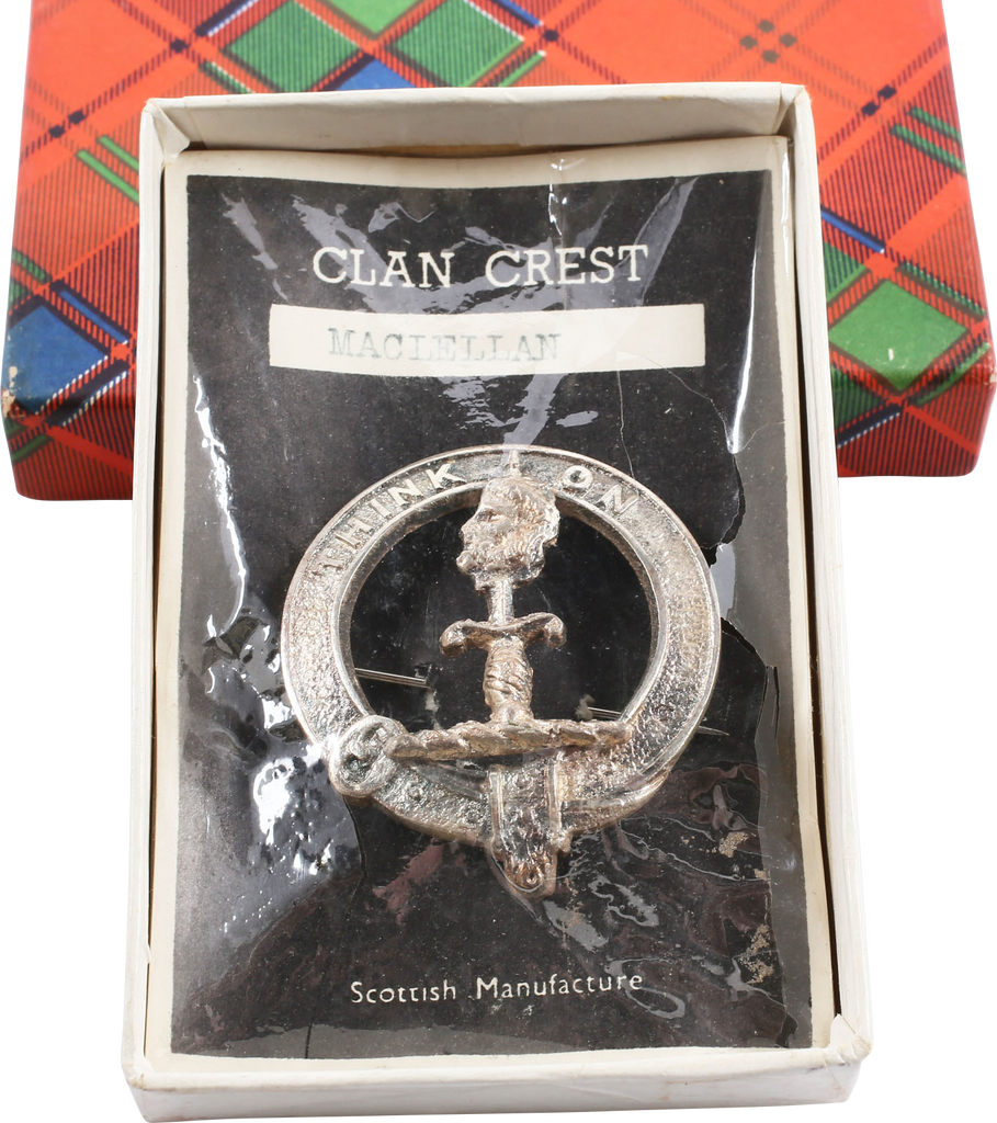 Scottish Plaid Brooch, C.1900 for Clan Maclellan - The History Gift Store