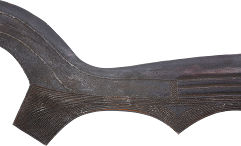 FINE NGALA CANNIBAL’S EXECUTIONER’S SWORD. - The History Gift Store