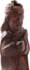 SPANISH SOUTHWEST CARVED RELIGIOUS WOOD FIGURE - The History Gift Store