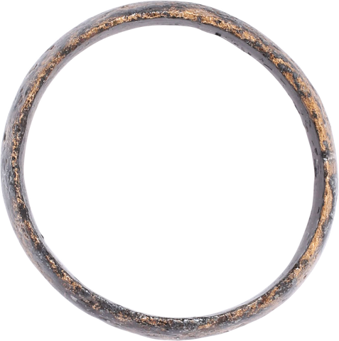 BRONZE ANCIENT VIKING WEDDING RING, SIZE 8 1/2 - The History Gift Store