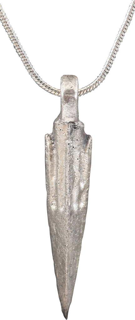 HELLENISTIC GREEK ARROWHEAD PENDANT NECKLACE, 300-100 BC - Fagan Arms