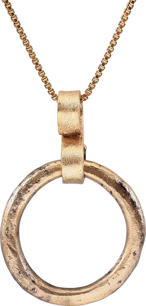 ANCIENT CELTIC PROSPERITY RING NECKLACE C.400-100 BC - The 
