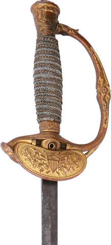 US M.1860 STAFF & FIELD OFFICER’S SWORD - The History Gift Store