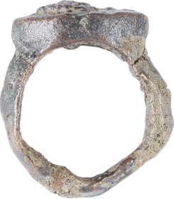ROMAN MAN'S RING, UNFINISHED, 2ND-3RD CENTURY AD - The History Gift Store