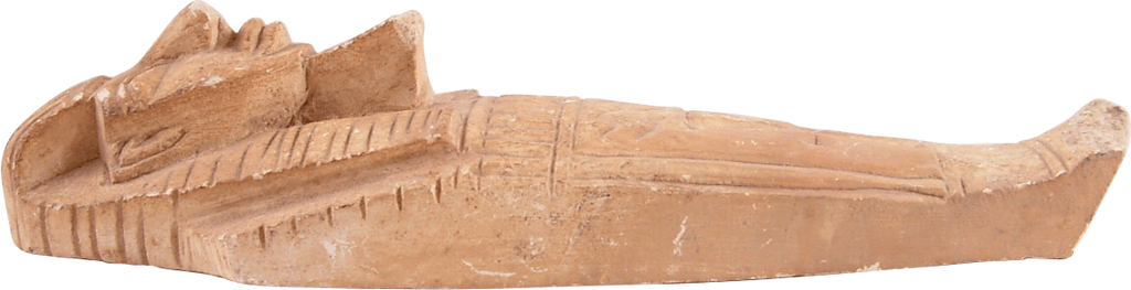 EGYPTIAN CARVED STONE FIGURE OF A SARCOPHAGUS - Fagan Arms
