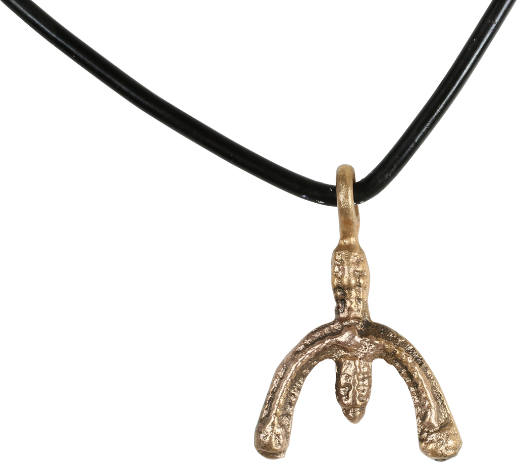 ANCIENT VIKING LUNAR PENDANT NECKLACE, C.900-1000 AD - The History Gift Store