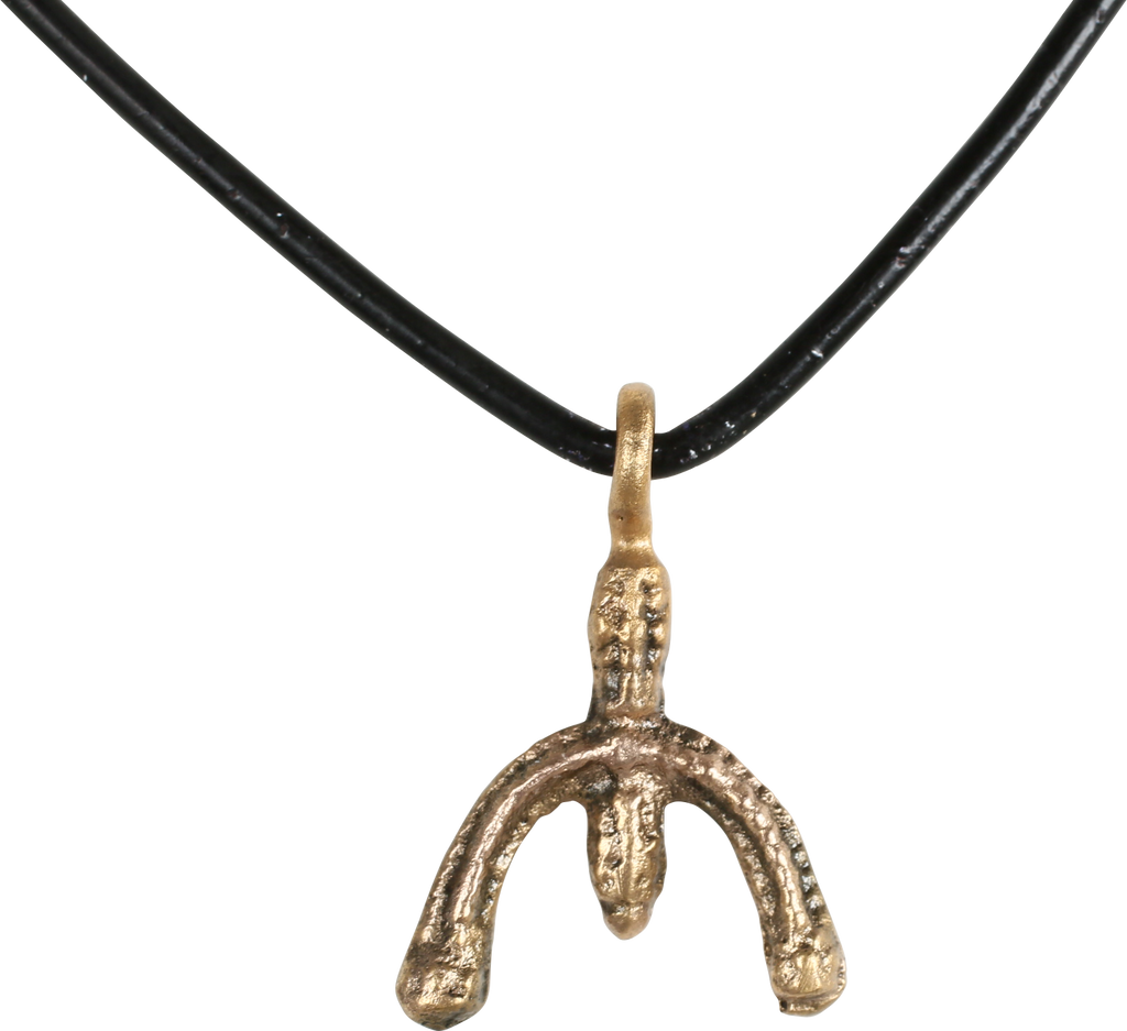 ANCIENT VIKING LUNAR PENDANT NECKLACE, C.900-1000 AD - The History Gift Store