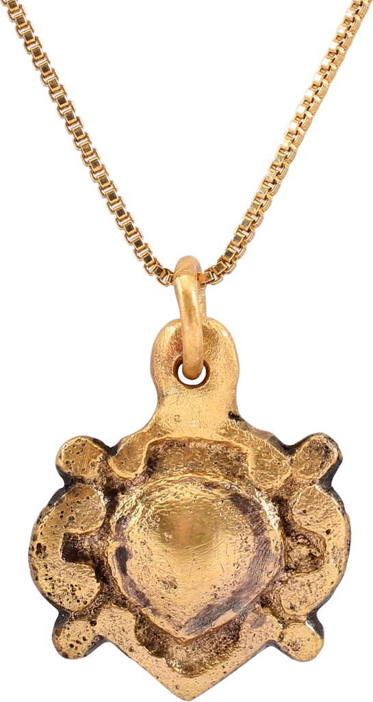 VIKING HEART PENDANT NECKLACE, C.900-1050 AD - The History Gift Store