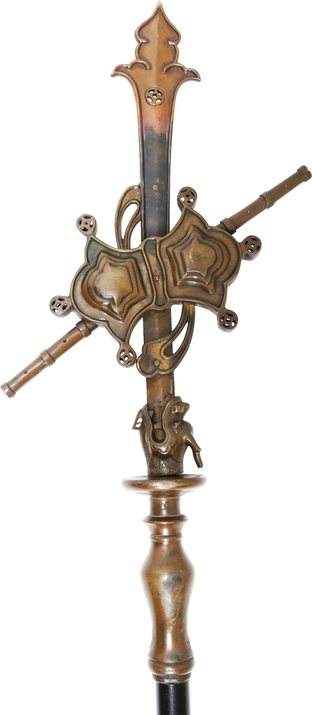 ELEGANT CHINESE CEREMONIAL POLEARM - The History Gift Store