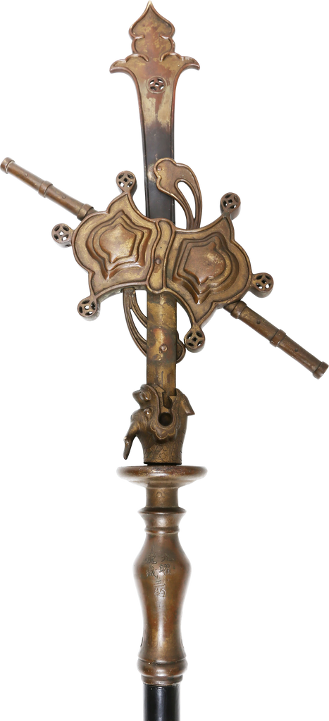 ELEGANT CHINESE CEREMONIAL POLEARM - The History Gift Store