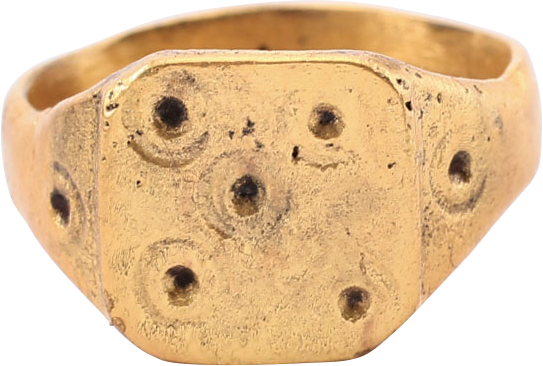 MEDIEVAL ANGLO-SAXON (ENGLISH) RING, SIZE 8 1/4 - The History Gift Store