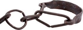 PAIR LEG SHACKLES FROM THE SLAVER TRADE - The History Gift Store