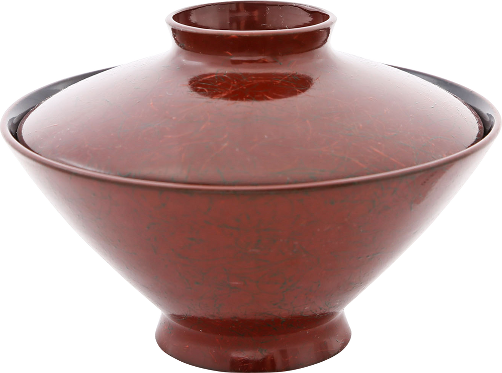 JAPANESE LACQUERED BOWL AND COVER, OWAN - The History Gift Store