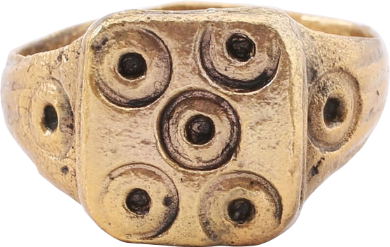 MEDIEVAL ANGLO-SAXON (ENGLISH) RING, SIZE 9 1/4 - The History Gift Store