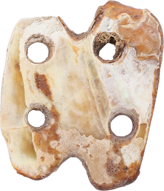 PRECOLUMBIAN MOTHER OF PEARL SHELL ORNAMENT - The History Gift Store