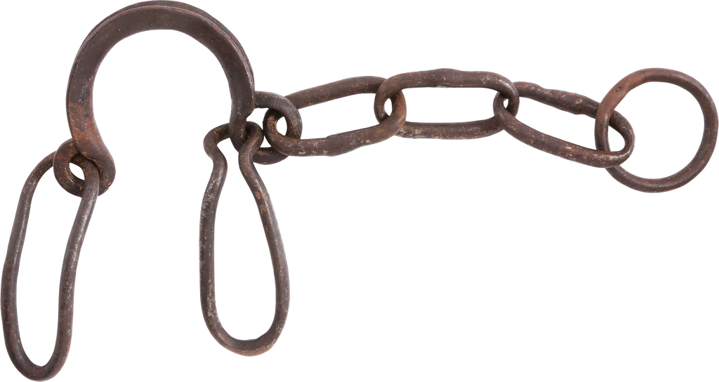 Heavy Forged Iron Slave Leg Shackle - The History Gift Store