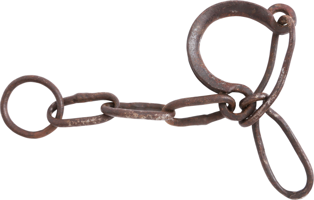 Heavy Forged Iron Slave Leg Shackle - The History Gift Store