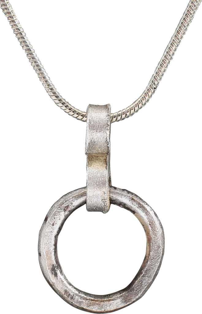 ANCIENT CELTIC PROSPERITY RING NECKLACE, C.400-100 BC - The History Gift Store
