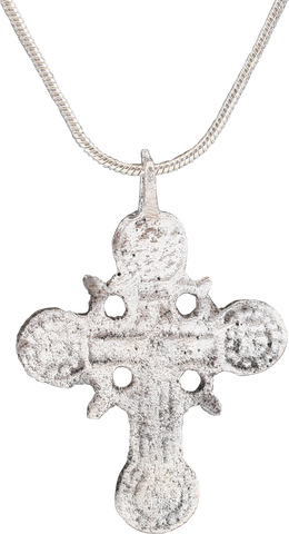 FINE EUROPEAN CROSS NECKLACE, 17TH CENTURY - The History Gift Store
