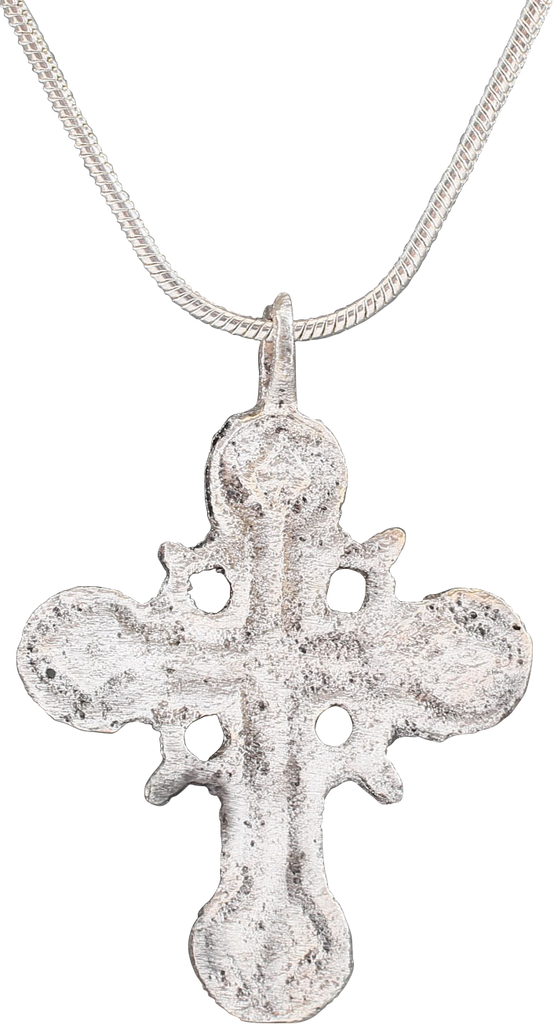 FINE EUROPEAN CROSS NECKLACE, 17TH CENTURY - The History Gift Store