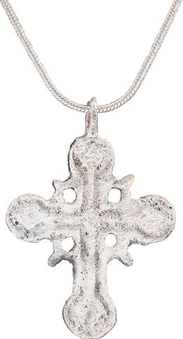 FINE EUROPEAN CROSS NECKLACE, 17TH CENTURY - The History Gift Store