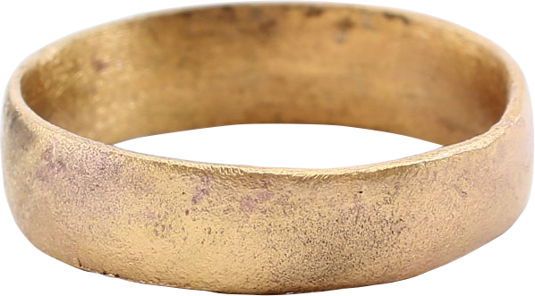 FINE ANCIENT VIKING WEDDING RING, SIZE 12 1/2 - The History Gift Store