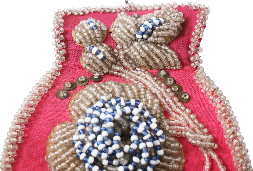 Iroquois Indian Beaded Clutch, C.1900-10 - The History Gift Store