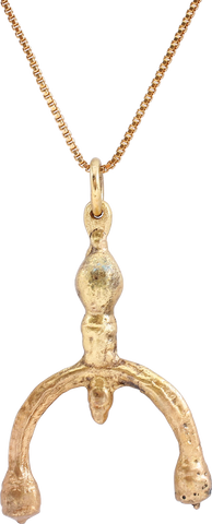 ANCIENT VIKING LUNAR PENDANT NECKLACE, C.900-1000 AD - The History Gift Store