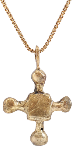EUROPEAN CONVERT'S CROSS NECKLACE, 9th-10th CENTURY - The History Gift Store