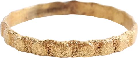 UNIQUE VIKING WEDDING RING C.900-1050 AD, SIZE 9 3/4 - The History Gift Store