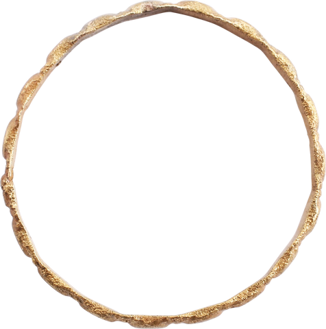 UNIQUE VIKING WEDDING RING C.900-1050 AD, SIZE 9 3/4 - The History Gift Store