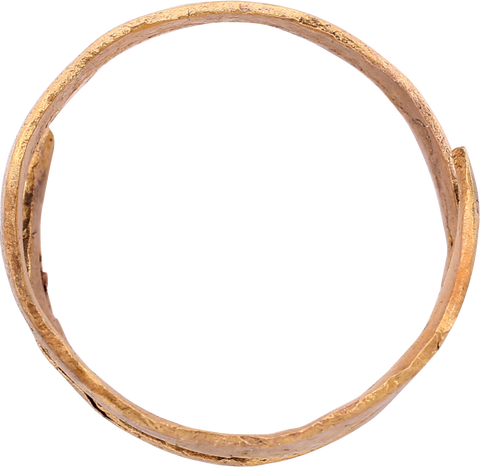 ANCIENT VIKING COIL RING C.850-1050 AD SIZE 10 3/4 - The History Gift Store
