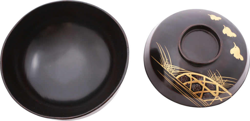 JAPANESE LACQUERED BOWL, OWAN - The History Gift Store