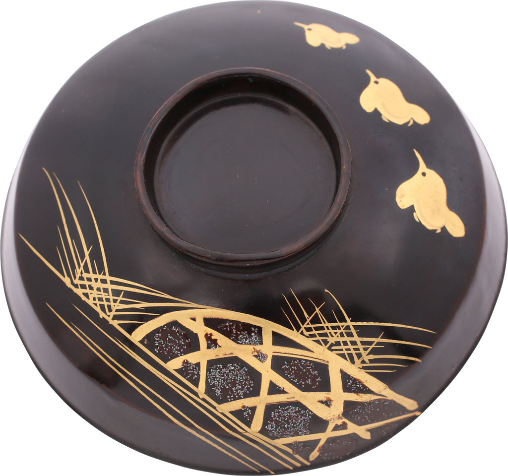 JAPANESE LACQUERED BOWL, OWAN - The History Gift Store