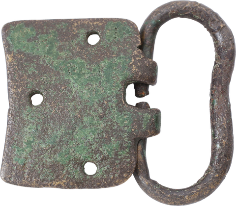 RARE ROMAN BELT BUCKLE FROM A LEGIONARIE’S PLATE ARMOR, LORICA SEGMENTATA - The History Gift Store