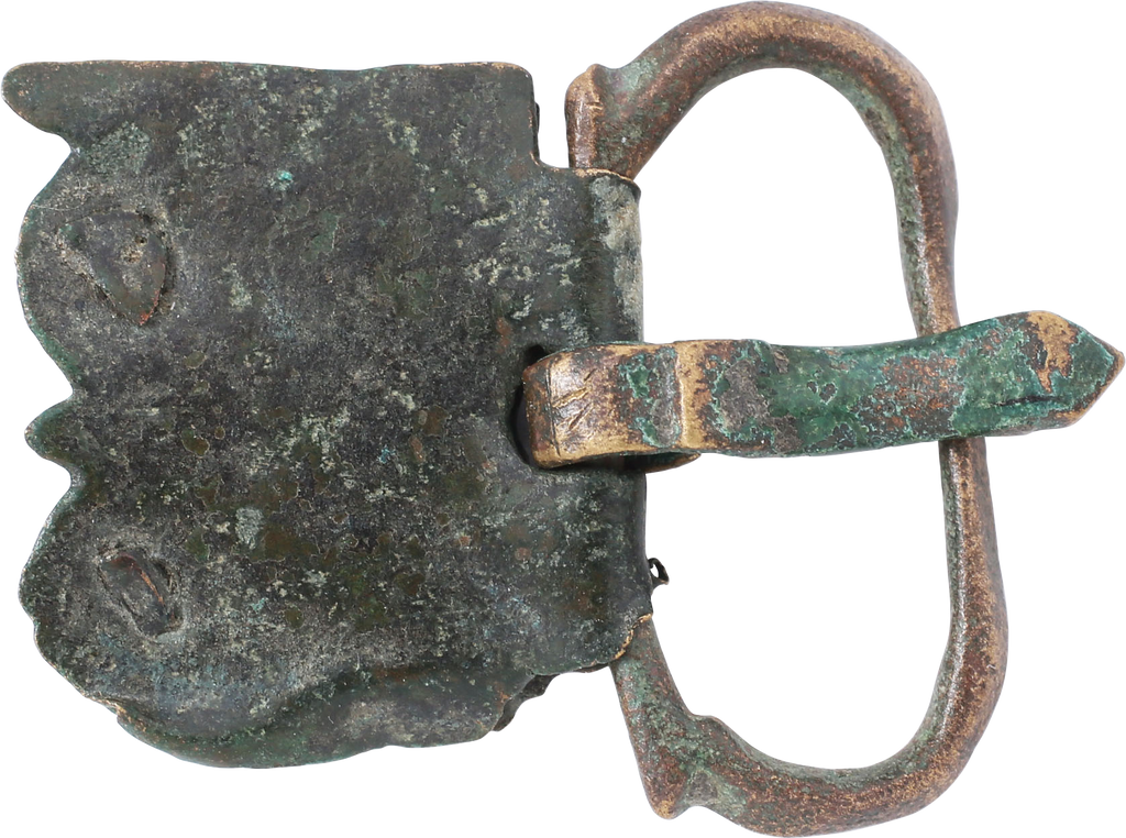 RARE ROMAN BELT BUCKLE FROM A LEGIONARIE OFFICER’S PLATE ARMOR, LORICA SEGMENTATA. C.375-450 AD - The History Gift Store