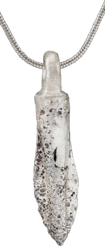 GREEK SOCKETED ARROWHEAD NECKLACE 690-250 B.C. - The History Gift Store