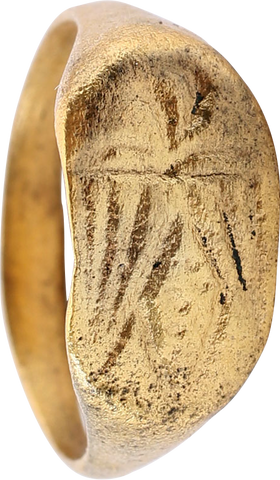 FINE MEDIEVAL EAGLE RING 10TH-15TH CENTURY AD SIZE 9 1/4 - The History Gift Store